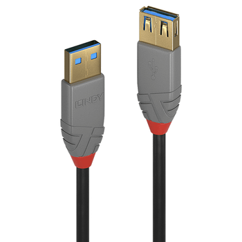 0.5M USB 3 TYPE A EXTENSION CABLE ANTHRA LINE