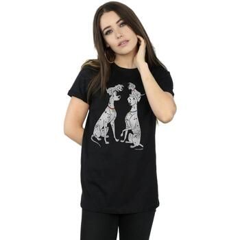 Dessins Animés Camiseta manga larga Pongo And Perdita para mujer