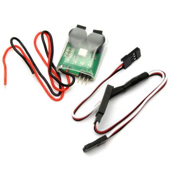 3 en 1 Alarma de bajo voltaje BB Buzzer Rastreador Alarma de pérdida de señal 2-6S Lipo Compatible con RC Drone FPV Raci