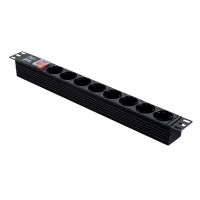 aiten data regleta 8 tomas para rack 1u 19
