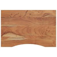 tablero de mesa  tablero de escritorio  superficie de mesa rectangular madera acacia 100x60x25 cm