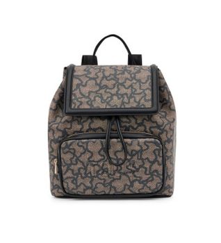 TOUS para mujer. 2001405153 Mochila K Icon Negro (OSFA), Casual, Poliuretano