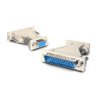 adapter db9f to db25m