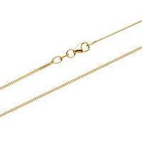 9 quilates cadena de oro