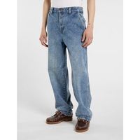 dickies jeans madison baggy - dk0a4yeck211-denim rinsed fade para hombre