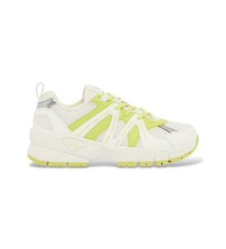 A|X Armani Exchange para mujer. XW002801AF23195MZ720 Zapatillas Trail Outfit blanco (38), 3 a 5cm, Cordones, Deportivo