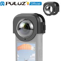 puluz para insta360 x4 cubierta protectora de lente de vidrio optico para insta360 x3 actualizacion accesorios de proteccion de lente de vidrio optico