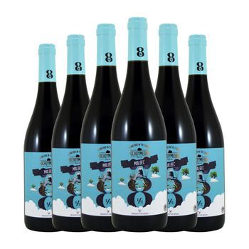 Finca La Estacada Vino Tinto Ocho Y Medio Vino 75 Cl 13% Vol. (pack De 6 Unidades)