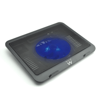 ewent base de notebook silencioso con refrigeracion