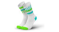 incylence disrupts running socks blanco verde
