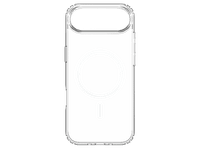 funda movil - isy isc-1133 compatible con iphone 17 air compatibilidad magsafe carga inalambrica resistente a golpes y al agua transparente