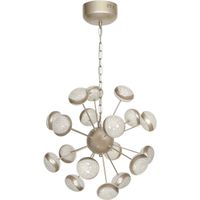 lampara de techo planett 18x5w led 6750lm 3300k alregxd50cm champanhe