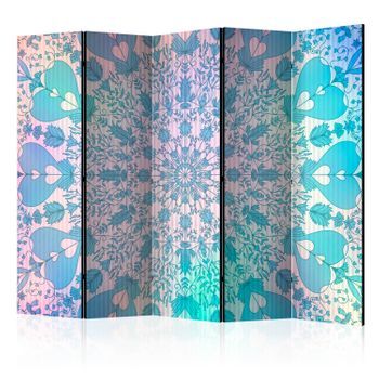 Biombo - Girly Mandala (blue) Ii (225x172 Cm)