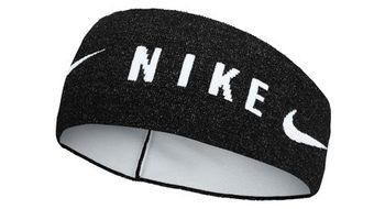 Cinta de pelo nike trail negra