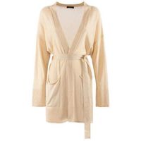 nenette chaqueta de punto ciliegia para mujer