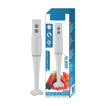 SPARK - BATIDORA DE MANO 400W -  CUERPO DE PLÁSTICO - CUCHILLAS DE ACERO INOXIDABLE PARA MEZCLAR Y BATIR.