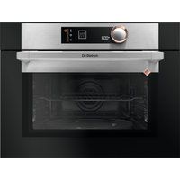 de dietrich dkc7340x built-in combination microwave - black  silver black