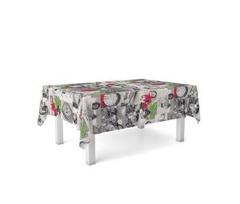 Mantel resinado vespas 180x140cm donegal collections
