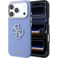 funda para movil guess grained  big resin logo para iphone 17 pro max y 18 pro max