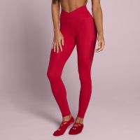 mallas tempo para mujer de mp - rojo rosa - xxl