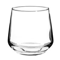 vaso ancho de vidrio laly