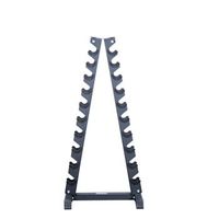 soporte vertical pequeno mancuernas goma 10 pares