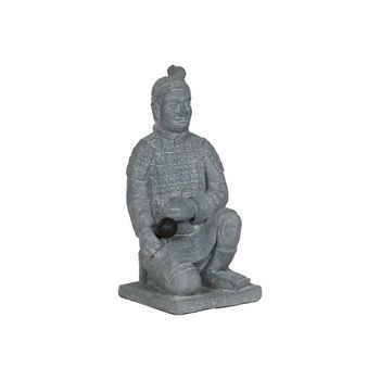 Figura Magnesia Arena 39x35x78 Guerrero Gris Claro
