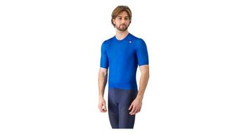 Maillot de manga corta para hombre castelli superleggera a c azul