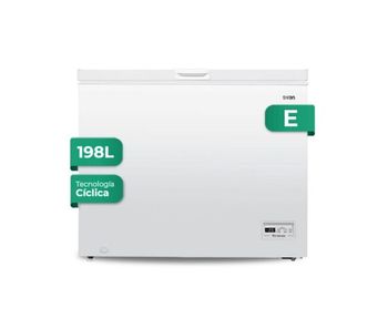Congelador horizontal svan sch2002edc 198l cíclico e blanco 91 cm