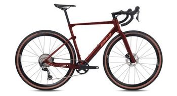Bicicleta gravel bh gravel x carbon 3 0 shimano grx 12v 700 mm rojo naranja 2024