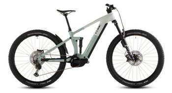 Cube stereo hybrid one44 exc 800 suspension total electrica mtb shimano deore xt 12s 800 wh 29   desert stone beige hierbas secas verde 2026