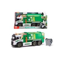 camion de reciclaje gigante verde 57cm