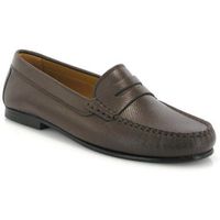 atlanta mocassin mocasines mocasines yoki en cuero granulado para mujer