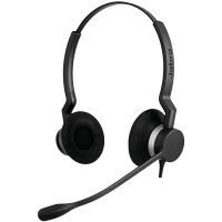 jabra biz 2300 duo usb uc auriculares con microfono negros