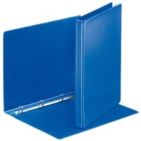 esselte essentials panorama carpeta de anillas  4 anillas  16 mm  azul