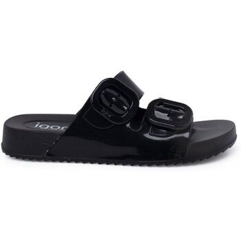 Pisamonas Zapatos Sandalias Habana Doble Hebilla Brillo para niña