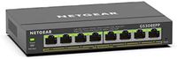 netgear 8-port gigabit ethernet high-power poe plus switch gs308epp gestionado l2l3 gigabit ethernet 101001000 energia sobre ethernet poe negro