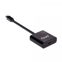 club 3d adaptador mini displayport 12 a hdmi machohembra 15cm negro