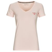 guess camiseta ss vn mini triangle tee para mujer