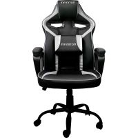 infiniton gseat-ts silla gaming con respaldo reclinable hasta 120kg plateado