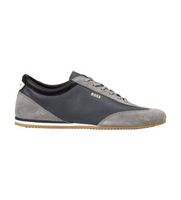 boss para hombre 50568463 zapatillas de piel lineor lowp marino 41 plano cordones casual