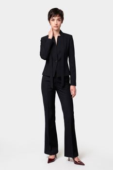 pantalón de raya diplomática navy pinstripe