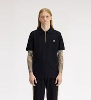 fred perry para hombre m2443 polo stripe negro l casual algodon manga corta