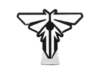 lampara - paladone the last of us logo luciernagas 27 cm