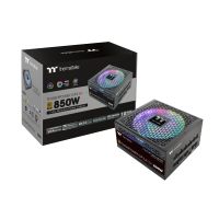 fuente de alimentacion thermaltake 850w 80 plus gold toughpower gf3 argb extras argb 5x pcie gestion de cables integrada