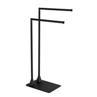 toallero de pie wenko hella 43 5 x 78 5 x 20 cm negro