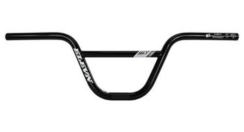 Manillar elevn slt flat 7 0  negro blanco