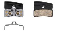 shimano p04c mf pastillas de freno metalicas para frenos shimano xtr   deore xt  4 pistones