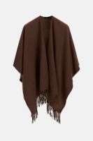 poncho de mezcla de viscosa
