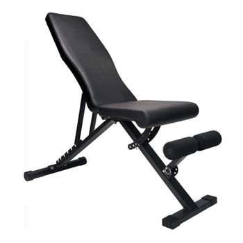 DASCK Banco de Pesas Plegable 250 kg | Banco Musculación Ajustable 7 Niveles Gimnasio en Casa